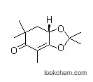 Molecular Structure of 80736-99-8 (2,2,4,6,6-Pentamethyl-7,7a-dihydro-6H-benzo[1,3]dioxol-5-one)
